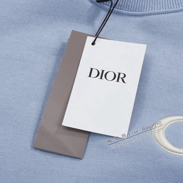 Dior專櫃迪奧2023FW新款刺繡拉絨衛衣 男女同款 tzy3043